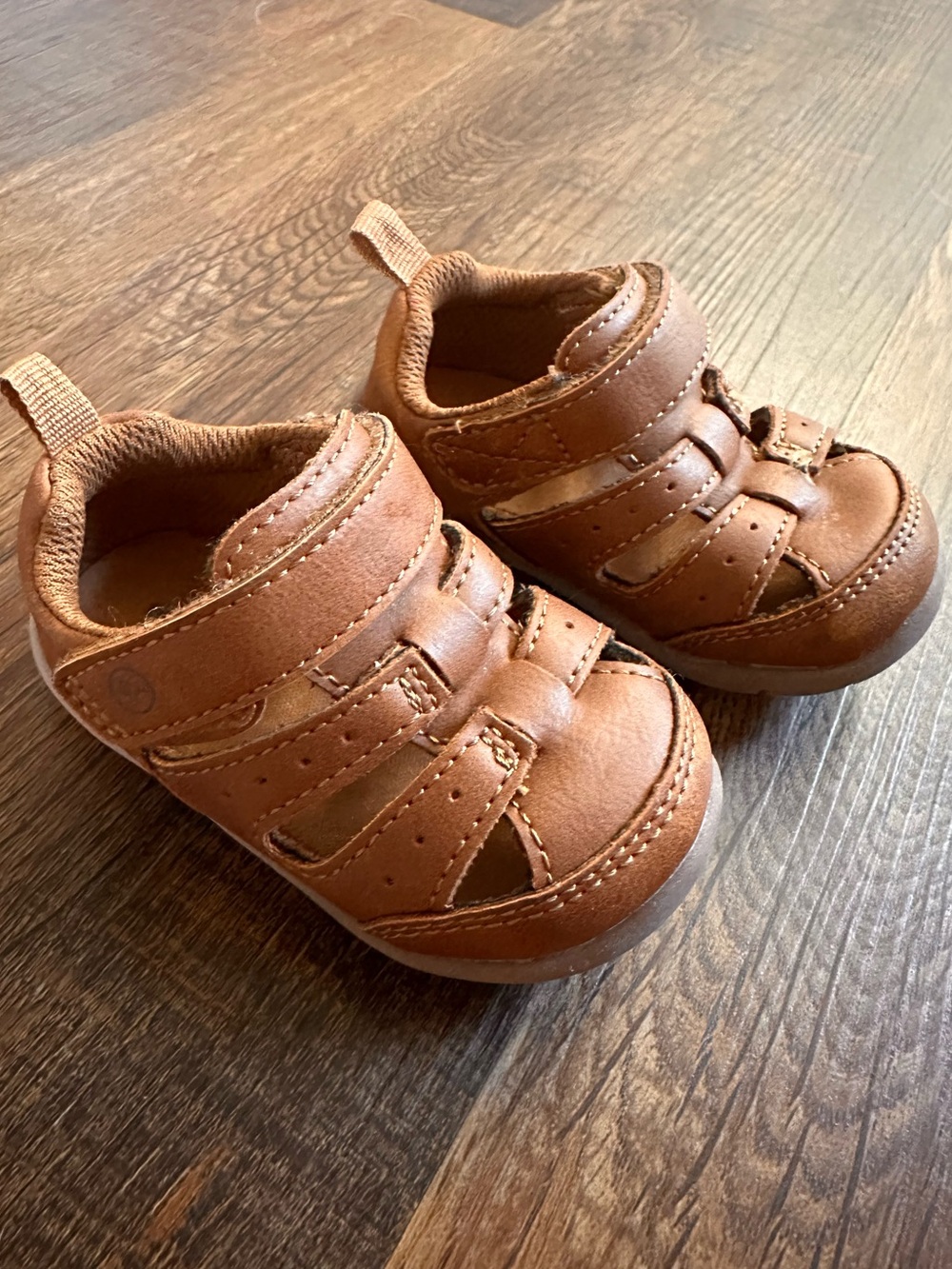 Stride Rite Baby Boy Brown SandalSize 3M